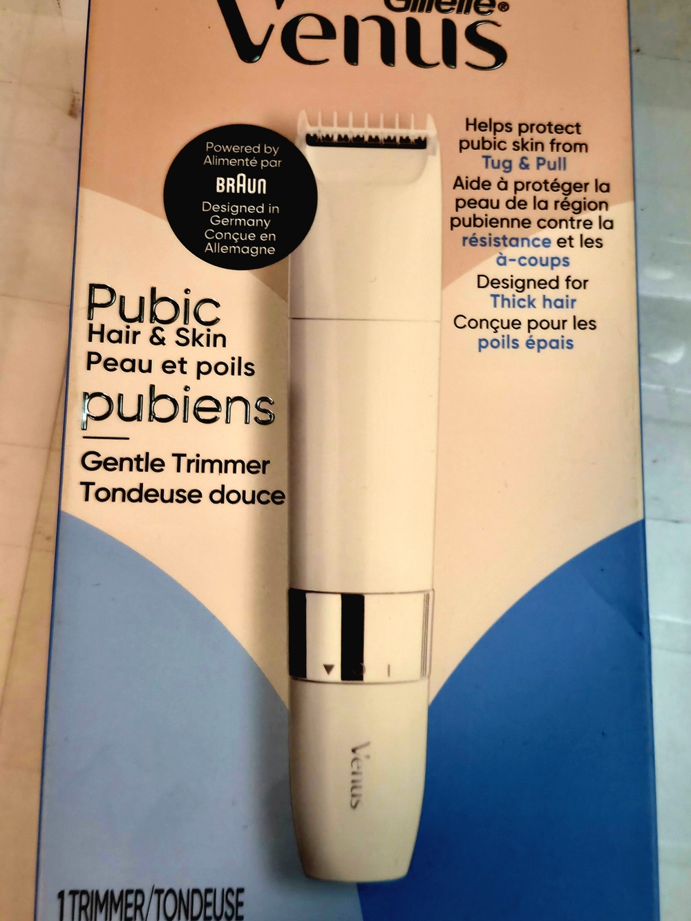 Gillette Venus Pubic Hair & Skin Gentle Trimmer - Brand New Sealed